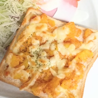 明太子ポテトチーズトースト